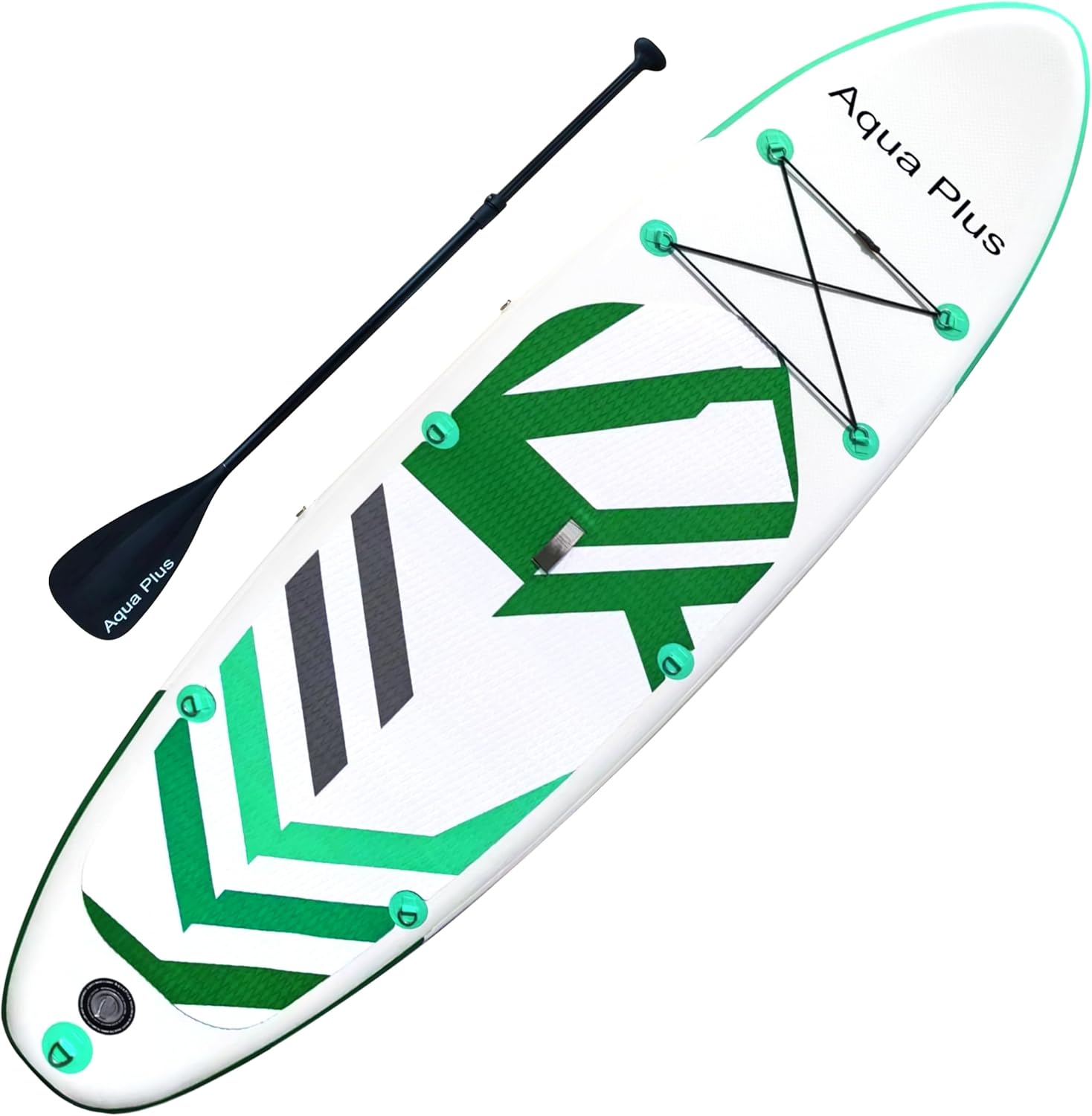 jardinito - Stand Up Paddle Gonflable - 15cm - ISUP, pagaie, pompe, adulte/junior