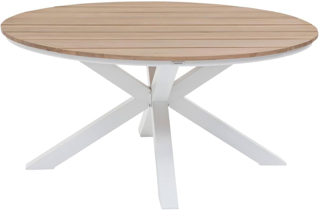 jardinito - Table Oriengo ronde - 4 places - aluminium et acacia