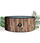 jardinito NORDIK Spa Gonflable | 180 cm de diamètre | 1100 litres | Moteur 2240 W | Jusqu'à 6 Pers...