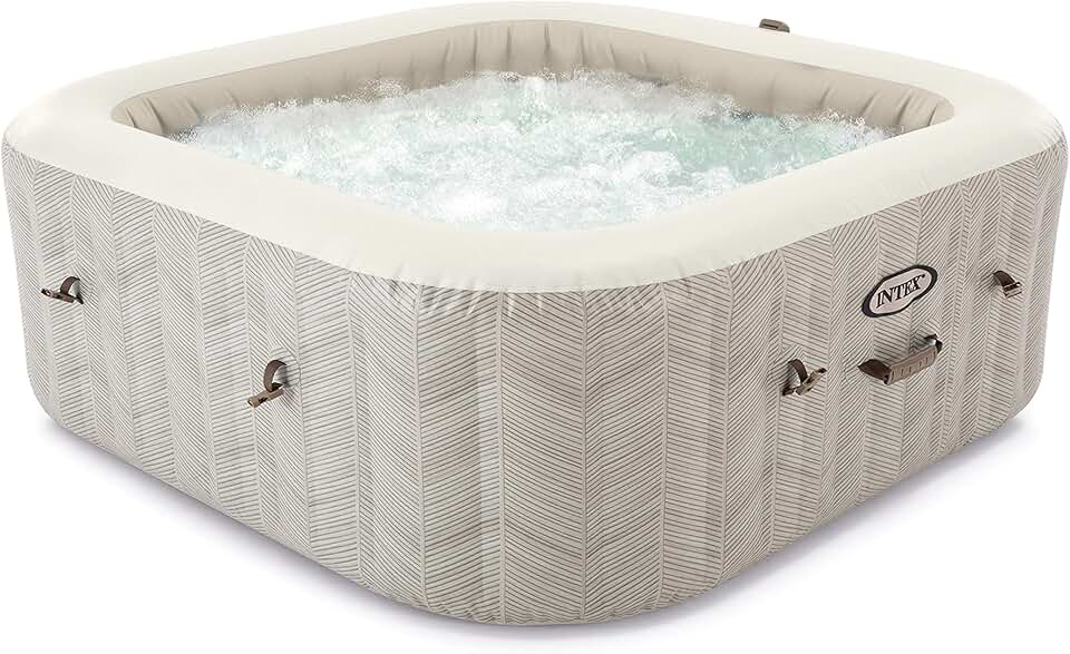 jardinito - Pure Spa Chevron série 6 places - spa gonflable confortable 28472EX