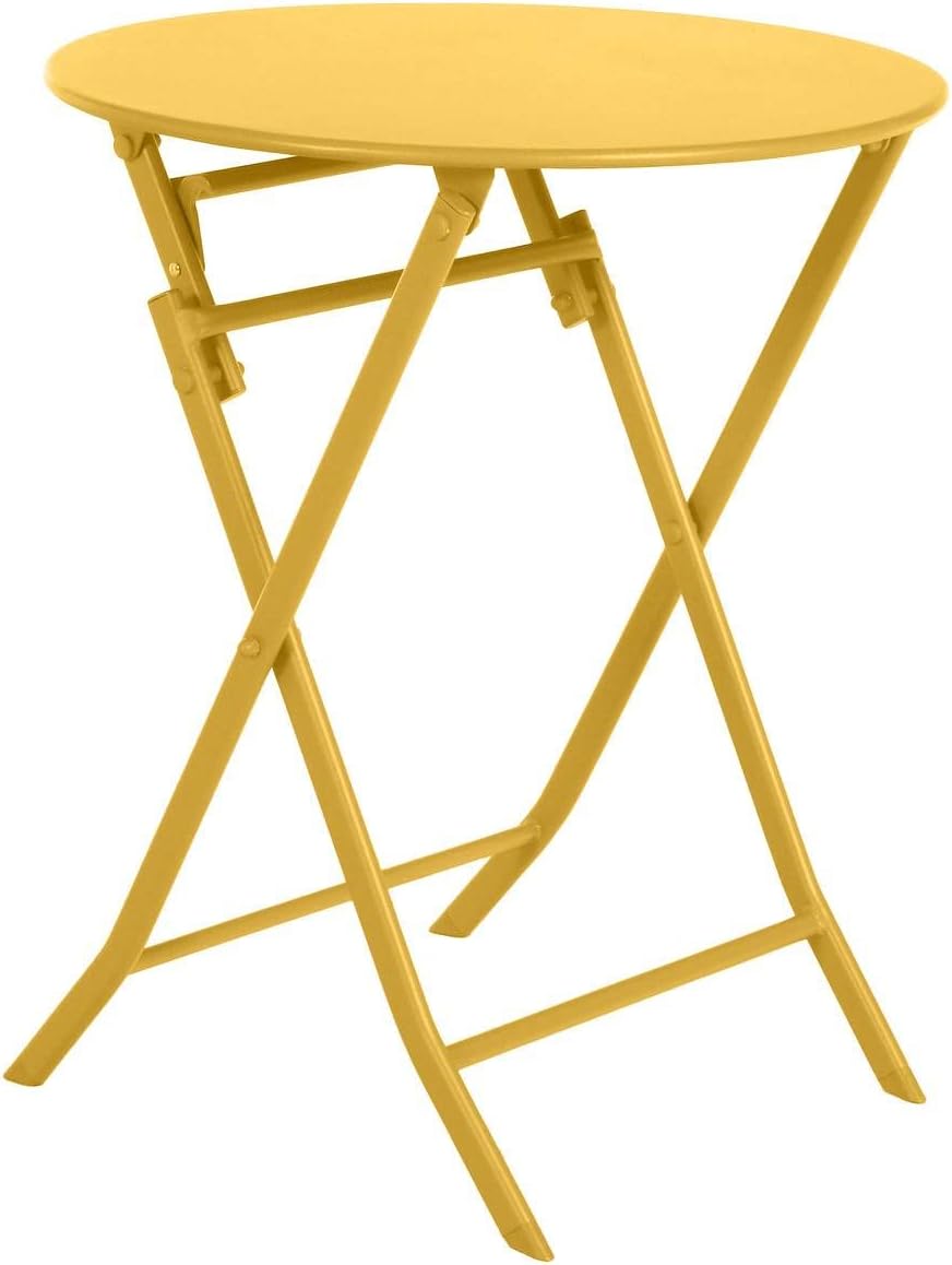 jardinito - Greensboro série - Ø70cm pliante 2 places acier renforcé