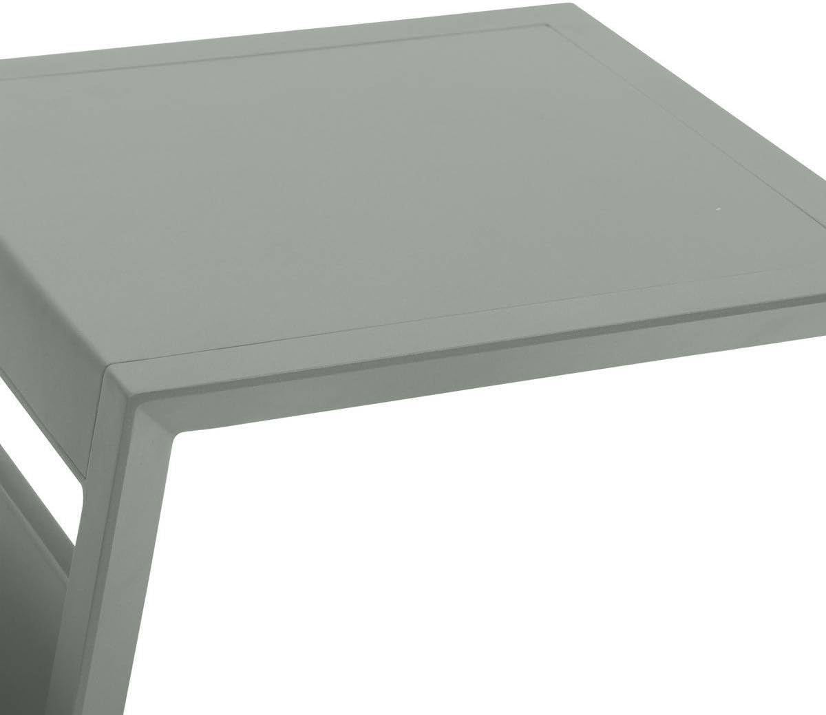 jardinito - Table d'appoint Allure - 55x45x55 cm - Vert Laurier