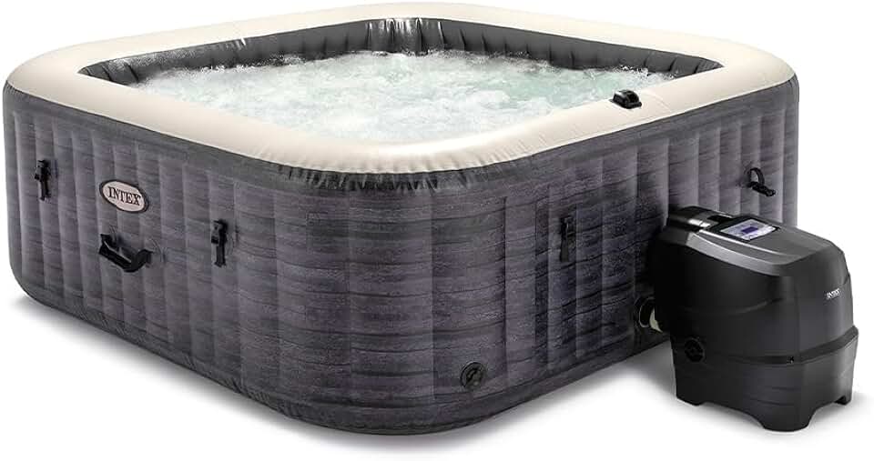 jardinito - Greystone Deluxe - spa carré 6 places - fonction bulles