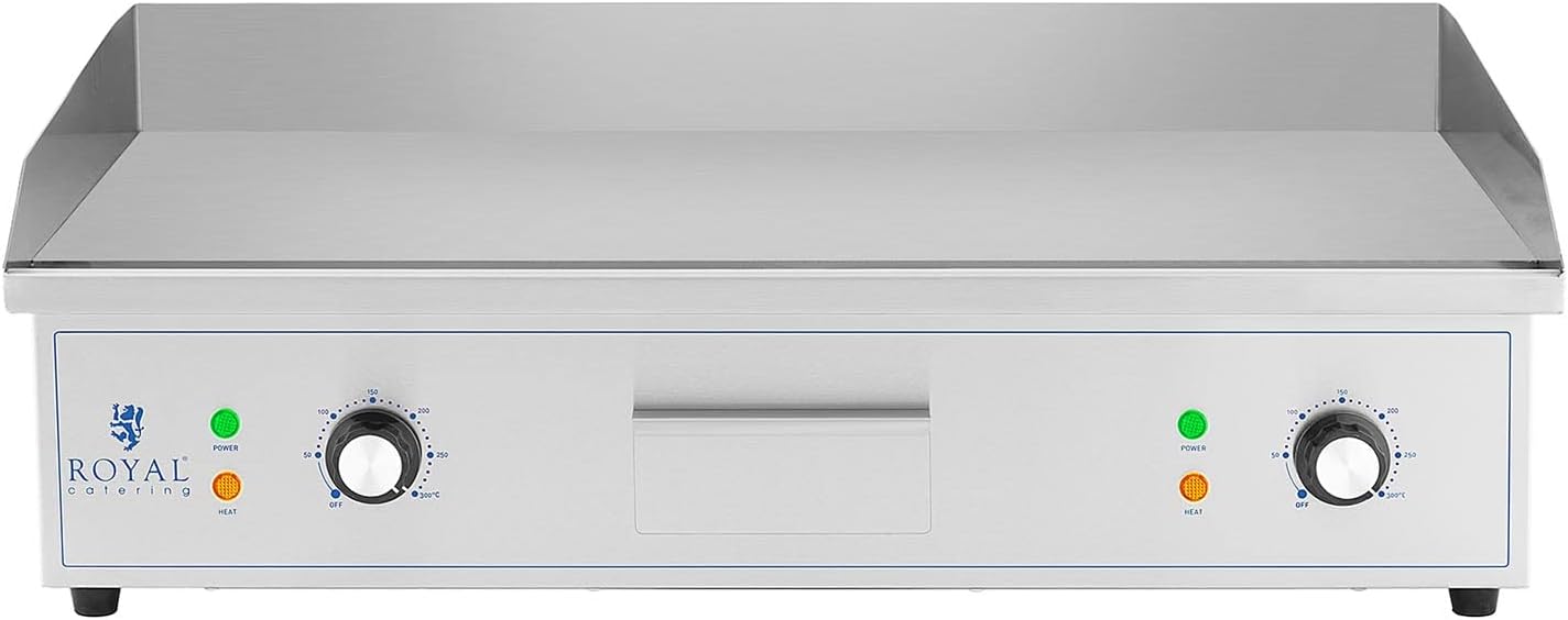 jardinito - plancha électrique pro, 727x420mm, 4400W, cuisson, 74242