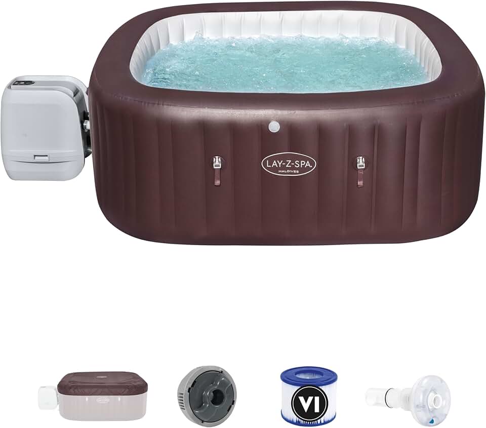 jardinito - jardinito (série Brune) - 5-7 pers - spa gonflable relaxation