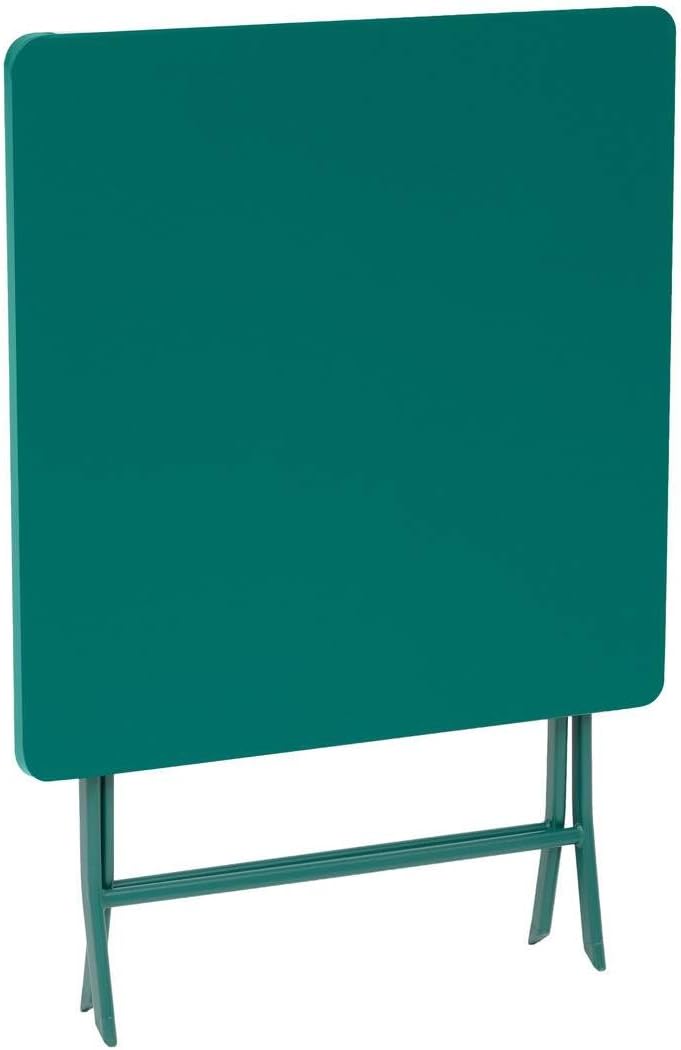 jardinito - Greensboro Opale - 2 places - Acier renforcé antirouille, 55x55 cm