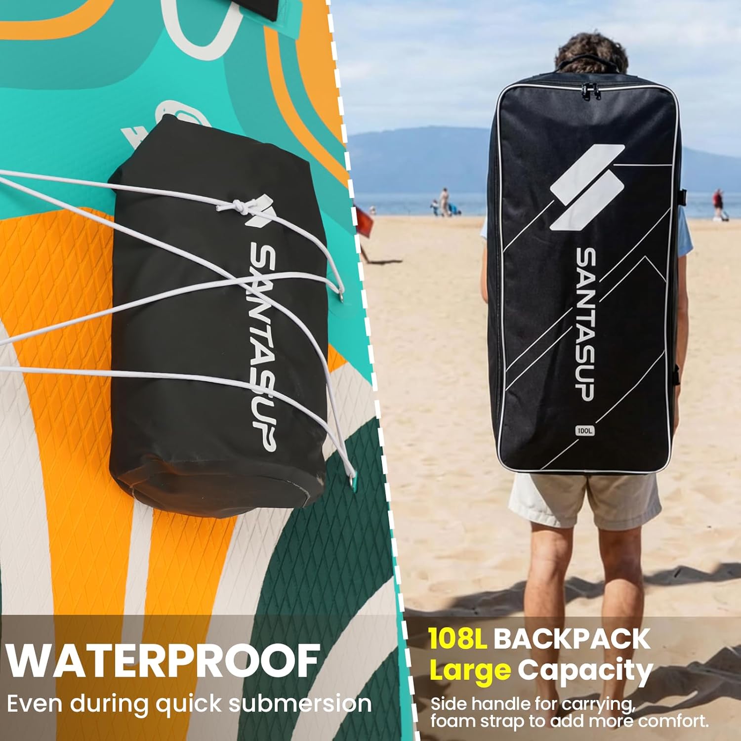 Tableau Gonflable Stand Up Paddle - 10'6