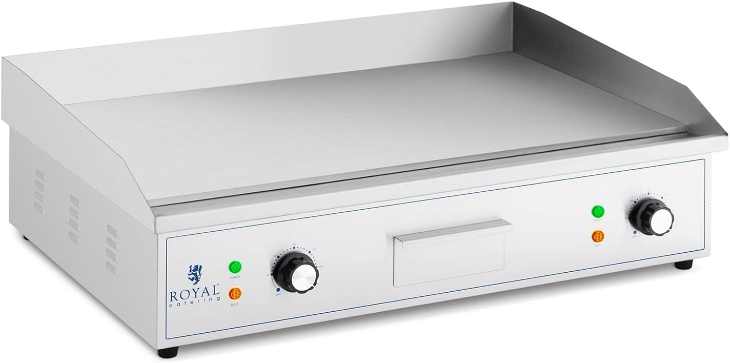 jardinito - plancha électrique pro, 727x420mm, 4400W, cuisson, 74242