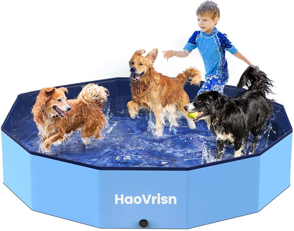 jardinito - Piscine Série Rustines - 120x30cm - PVC épais antidérapant, valve de vidange - jardinito