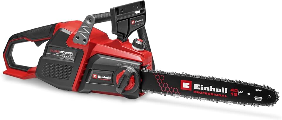 jardinito - tronçonneuse sans fil Professional - 38cm - moteur brushless, 19m/s, lubrification auto, GP-LC 36/40 Li BL-Sol