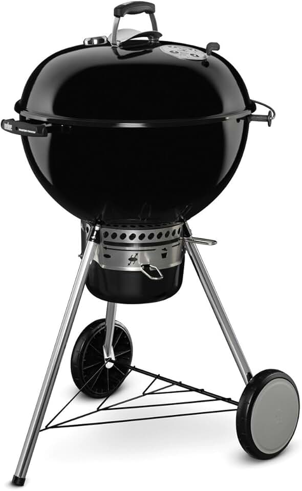 jardinito - Master-Touch GBS - 57 cm - barbecue charbon, noir, grilles amovibles, 14501004