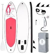 jardinito Paddle Gonflable Adulte, Planche de Stand Up Paddle Gonflable Sup Paddle Board Gonf...