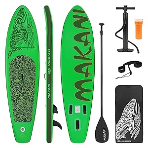 jardinito planche de stand up vert paddling makani 320x80x15 cm SUP gonflable paddle board de surf