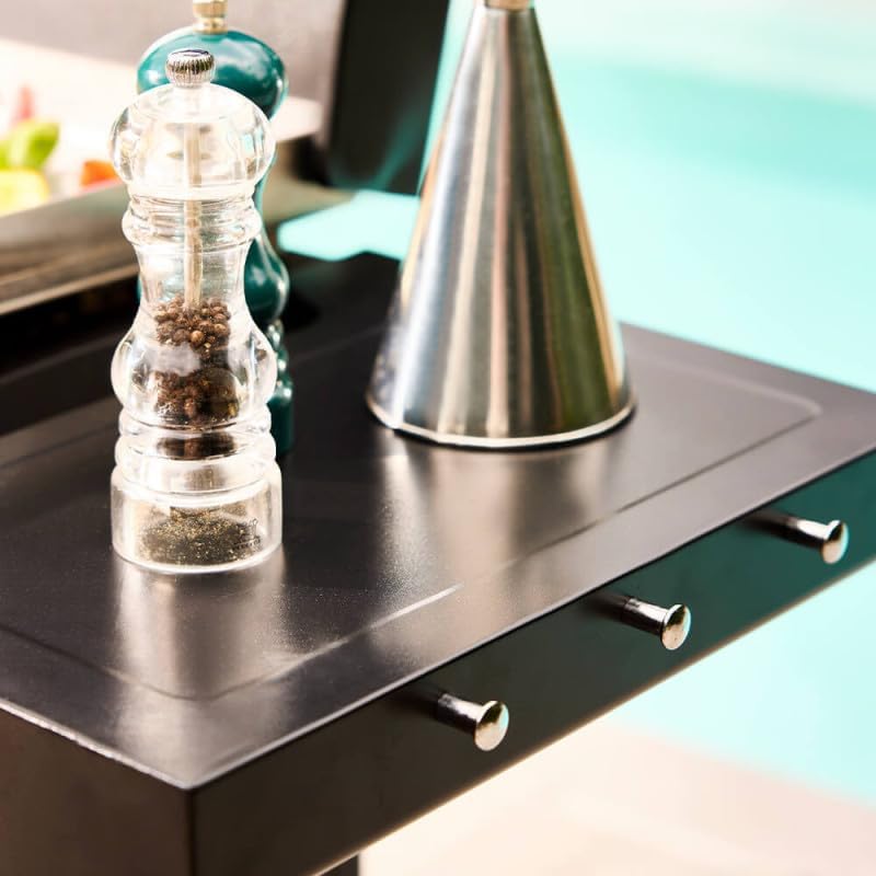 Favex - Stellar 700 série - 69,5x44 cm - 3 brûleurs gaz, inox, capot, 12 kW, STELLAR700