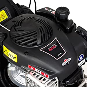 NAX POWER PRODUCTS 1000S moteur Briggs & Stratton série 450E 125 cm3 largeur de coupe 42 cm panier 