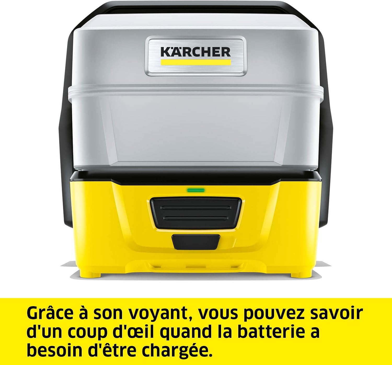 jardinito - OC 3 Plus - 26x23x28 cm - nettoyeur mobile, 7L, 2.3kg, batterie Li-Ion