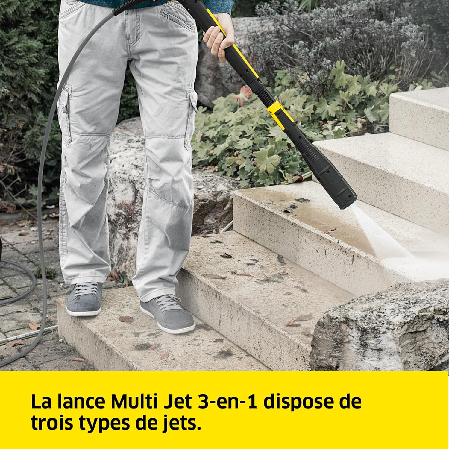 jardinito - K 7 Premium Smart Control - 17,7 kg - 180 bar, 600 l/h, lance multi-jets, Rotabuse