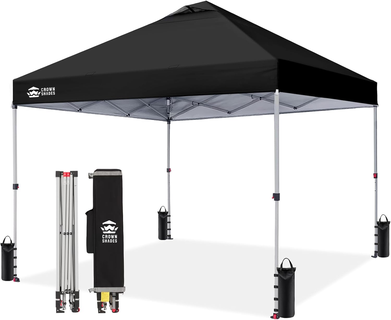 jardinito - tonnelle pliante - 3x3m - imperméable UPF50+, sac, sacs de sable