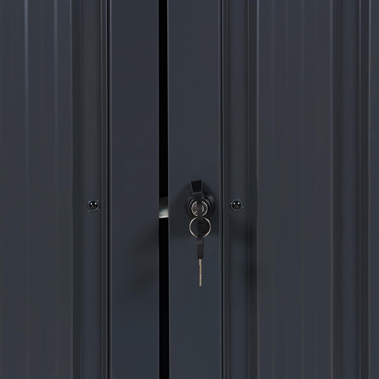 Abri de jardin acier galvanisé 158x134 cm, étanche et inoxydable Moena