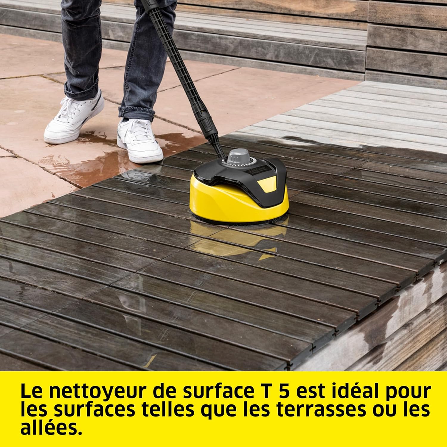 jardinito - Nettoyeur Haute Pression K 5 Classic Car & Home - 145 bar, 500L/h, 40m²/h, Filtre à Eau, Poids 5.6kg, Pistolet