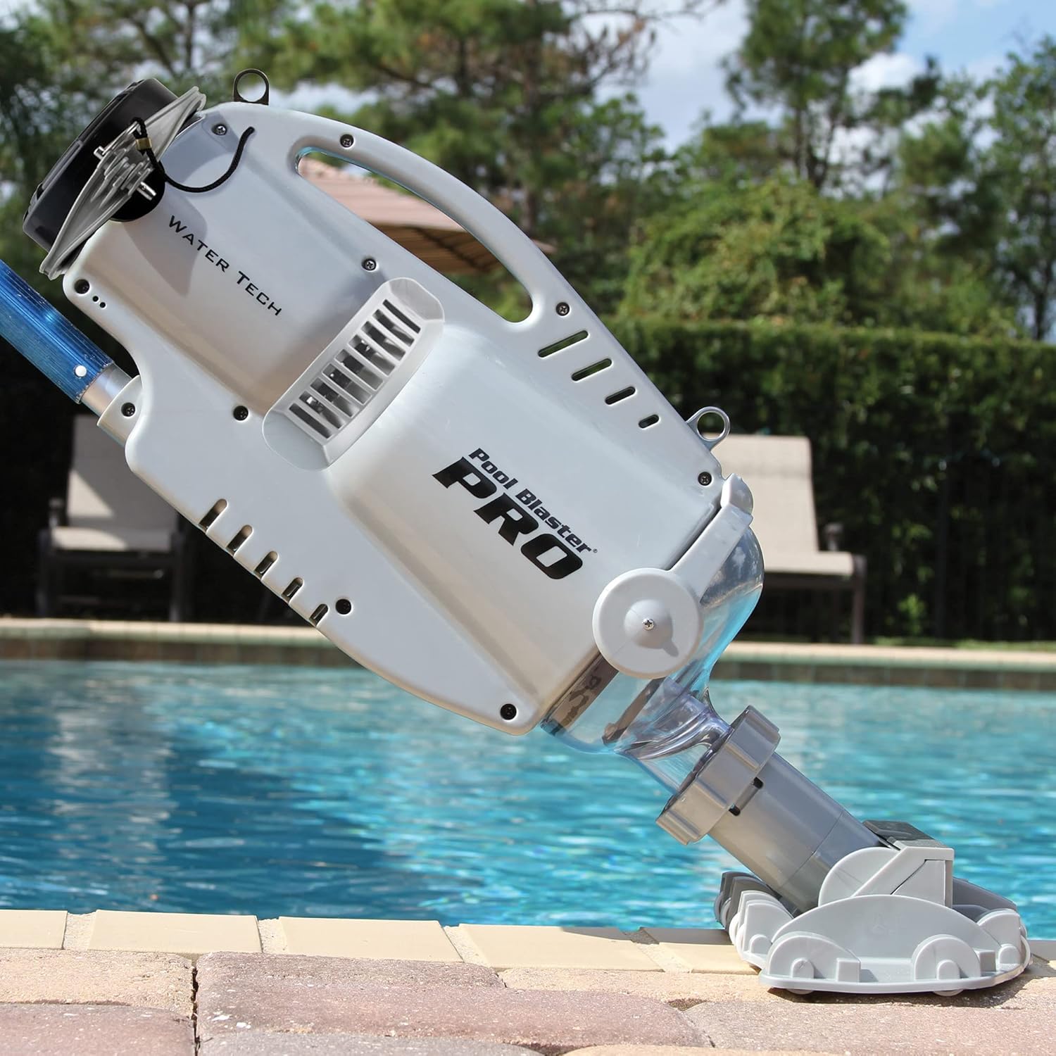 Water Tech jardinito Pro 900 Aspirateur de piscine, aspirateur de piscine avec moteur P40 Heavy Duty jardinito, aspirateur à main pour piscine et spa