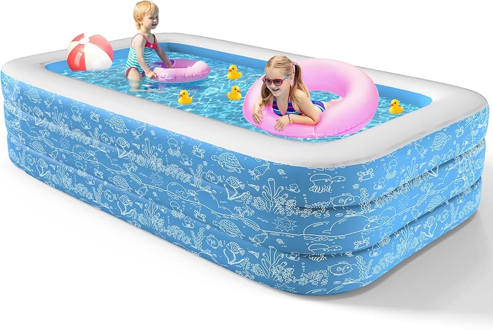 jardinito Piscine gonflable pour adulte (160 cm)