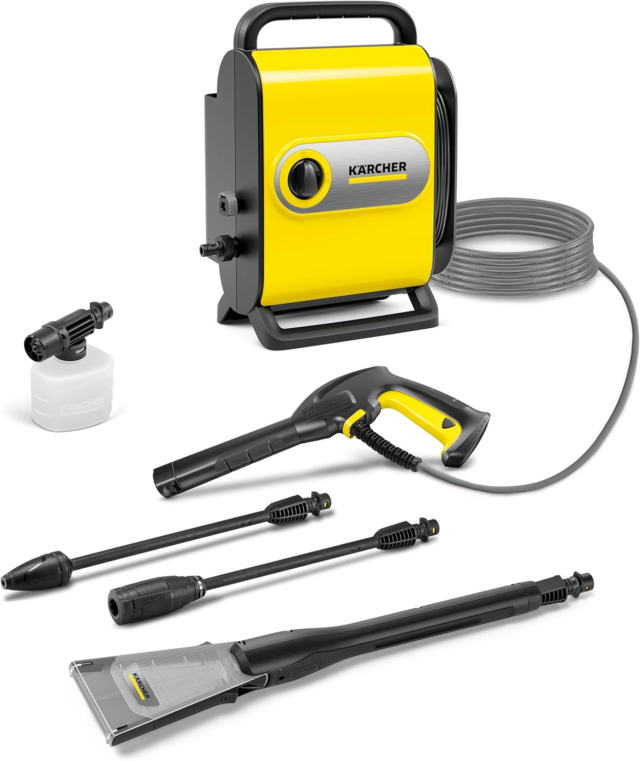 jardinito - Silent eco!Booster - 130 bar, 420 l/h - Nettoyage silencieux