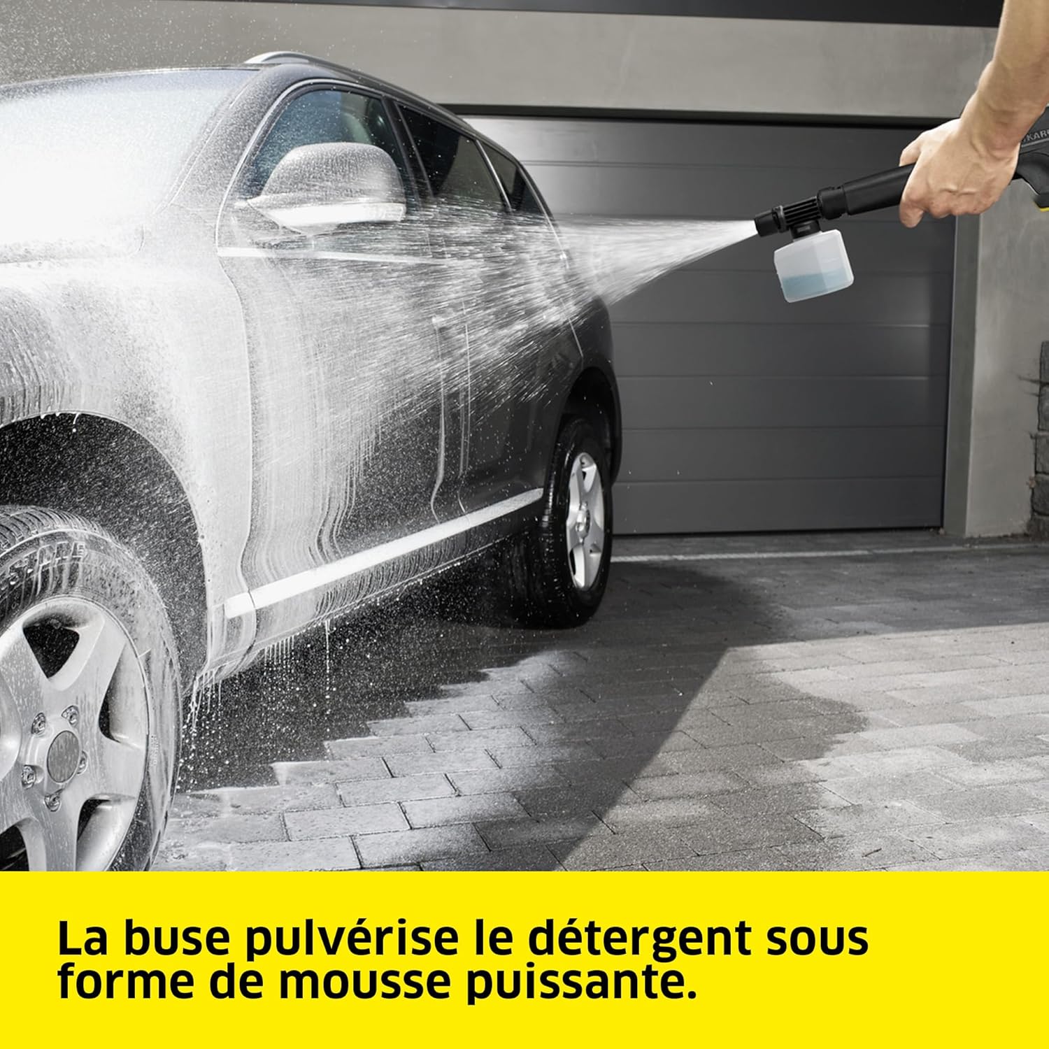jardinito - Nettoyeur Haute Pression K 5 Classic Car & Home - 145 bar, 500L/h, 40m²/h, Filtre à Eau, Poids 5.6kg, Pistolet