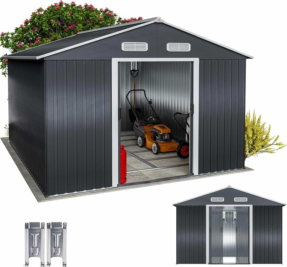 Abri de jardin métal  8m² 