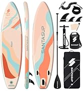 jardinito Tableau Gonflable Stand Up Paddle avec Accessoires Sup, Pont EVA antidérapant, Tableau L...