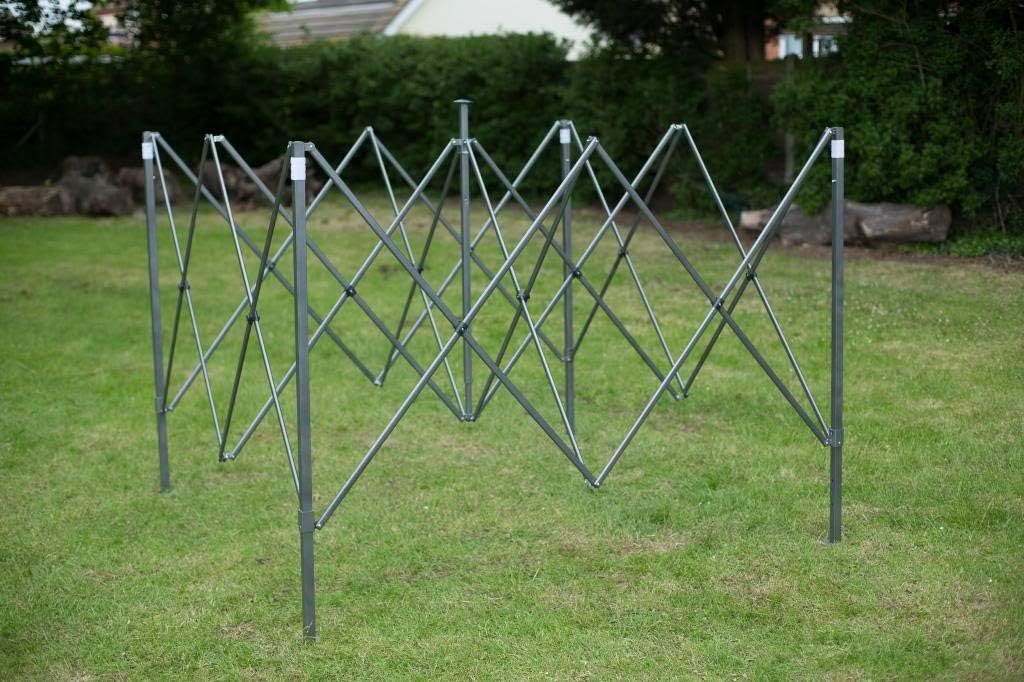 jardinito - Tonnelle pliante série standard - 3x3m - robuste, étanche, accessoires inclus