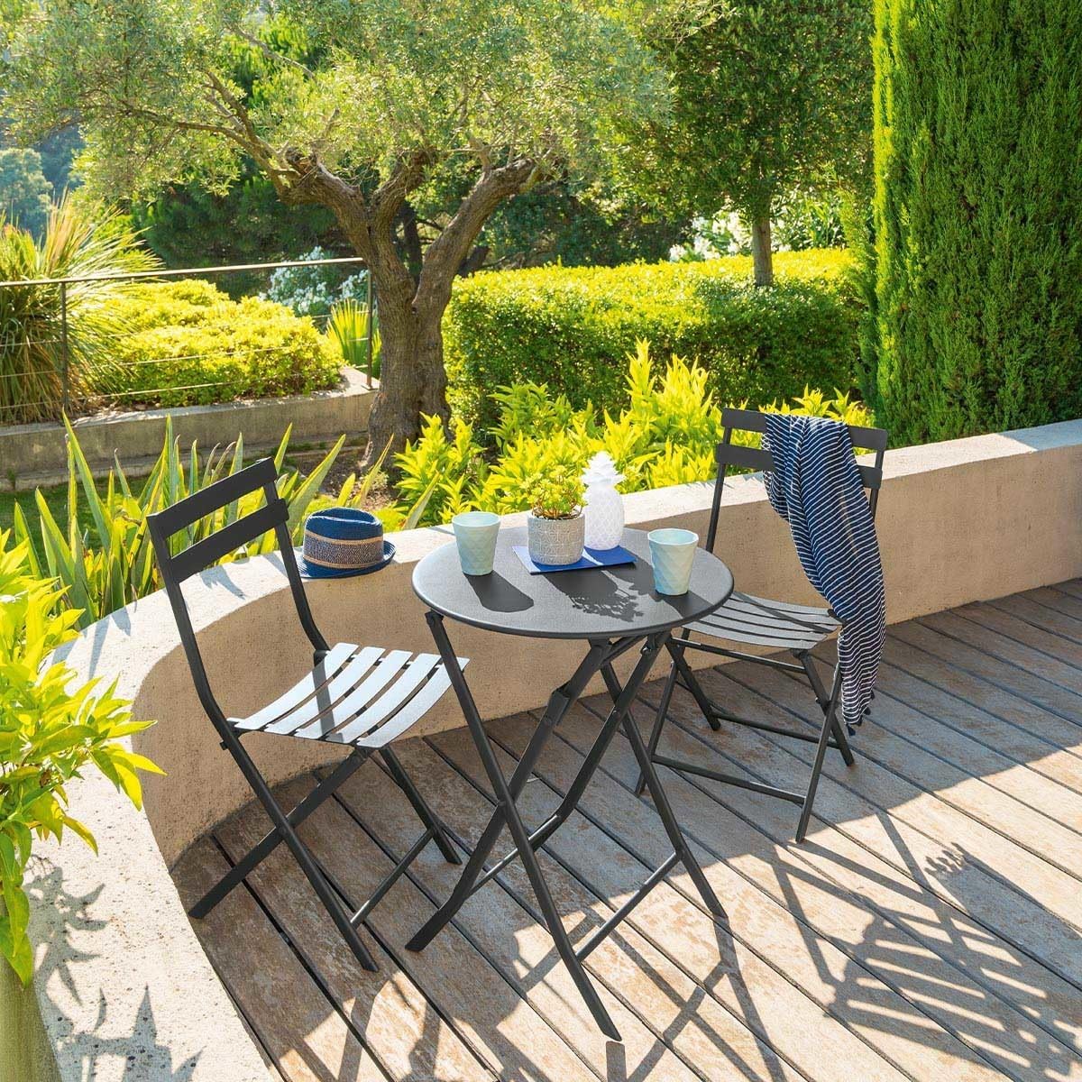 jardinito - Greensboro série - Ø 60 cm - Acier époxy antirouille renforcé