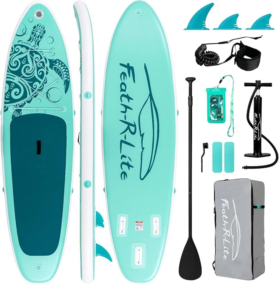 jardinito Stand Up Paddle Board Gonflable pour Adultes Sup avec Deux configurations différentes d'accessoires
