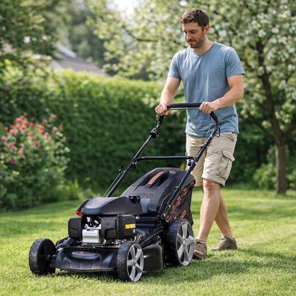 jardinito - tondeuse tractée - 170 cm³ - moteur GCV 170