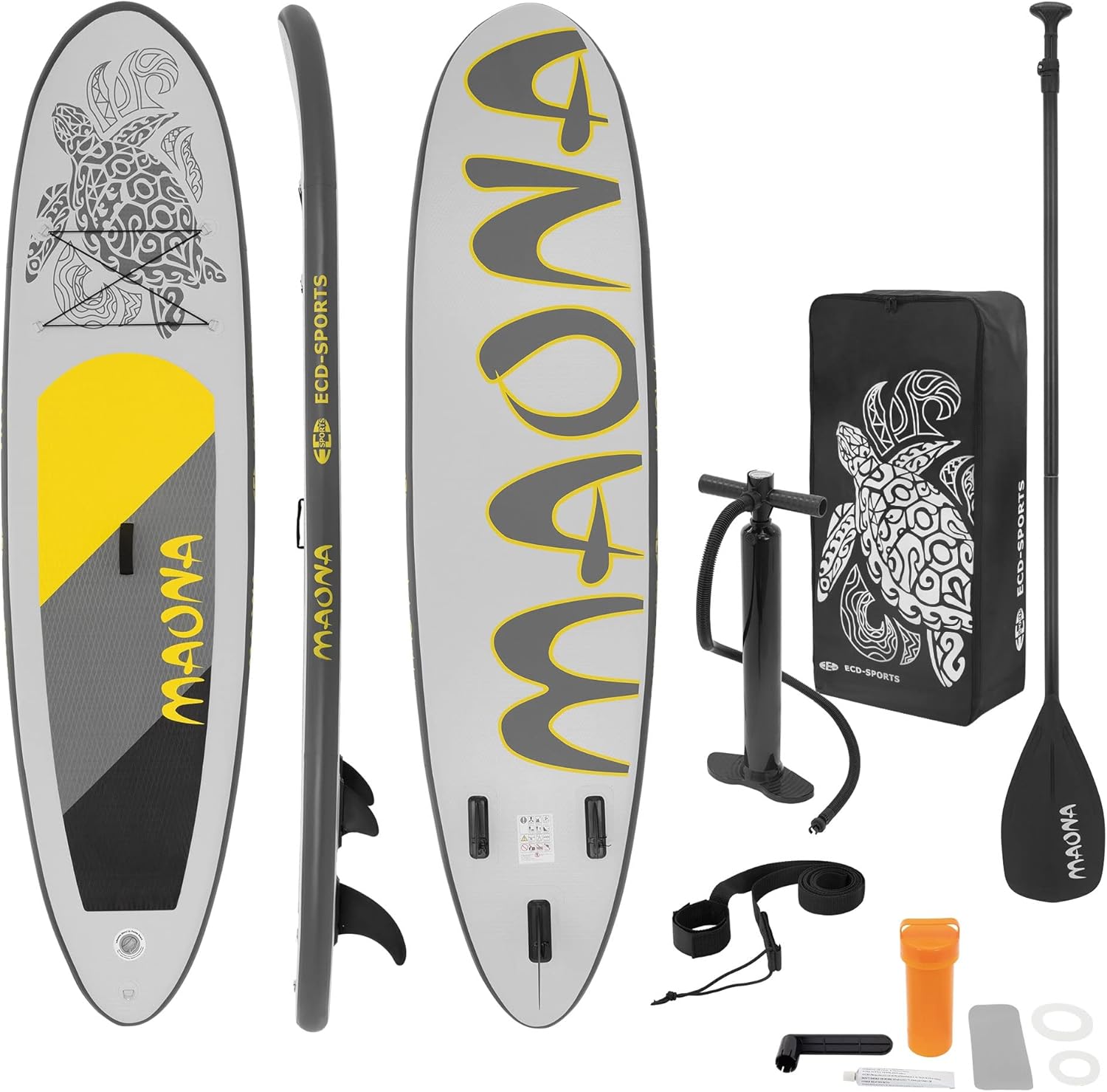 jardinito - SUP gonflable série Stand Up - 305/308/320/380 cm - PVC, 120/150 kg, 10/15 cm d'épaisseur