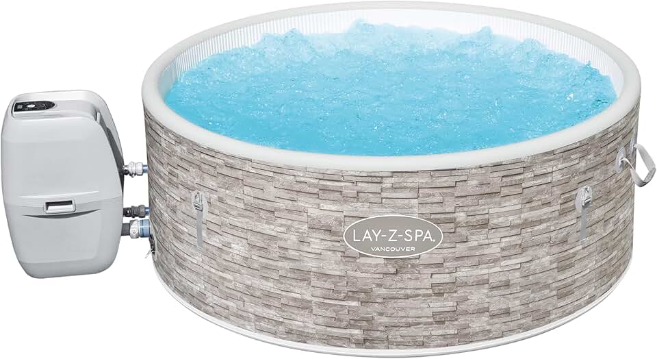 jardinito - Vancouver AirJet Plus - 155x60 cm - Spa gonflable 61