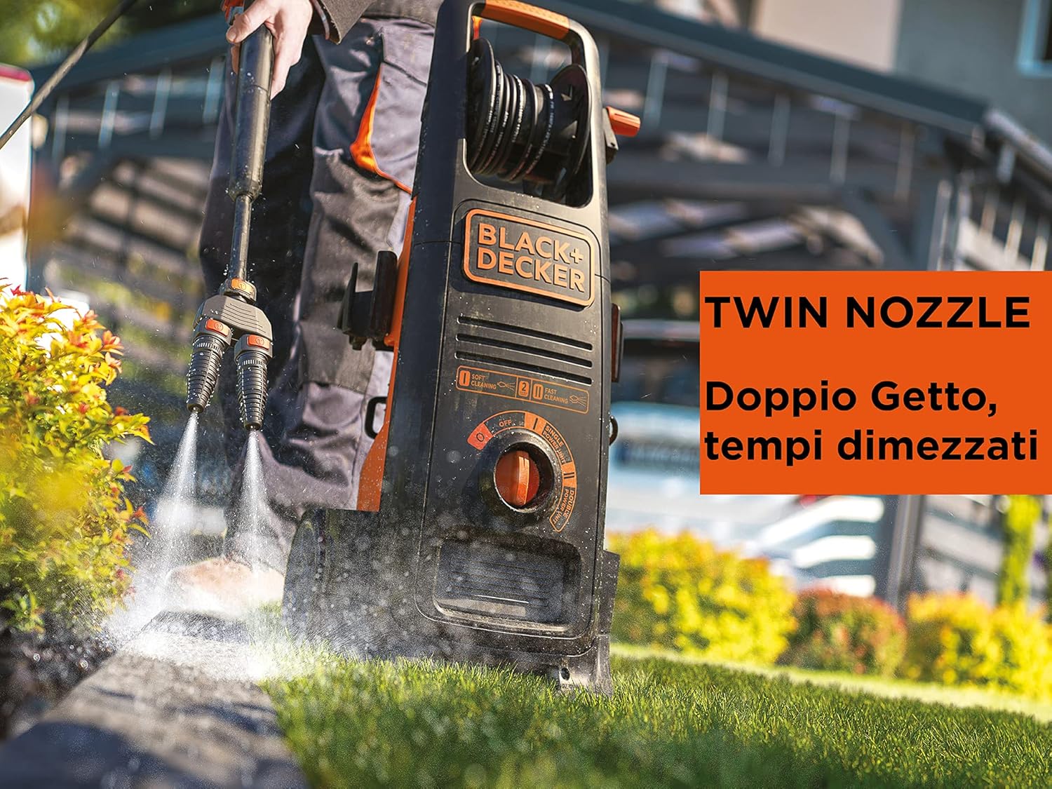 jardinito - nettoyeur Dualtech, 2500W, 150 Bar, 810L/h - BXPW2500DTS