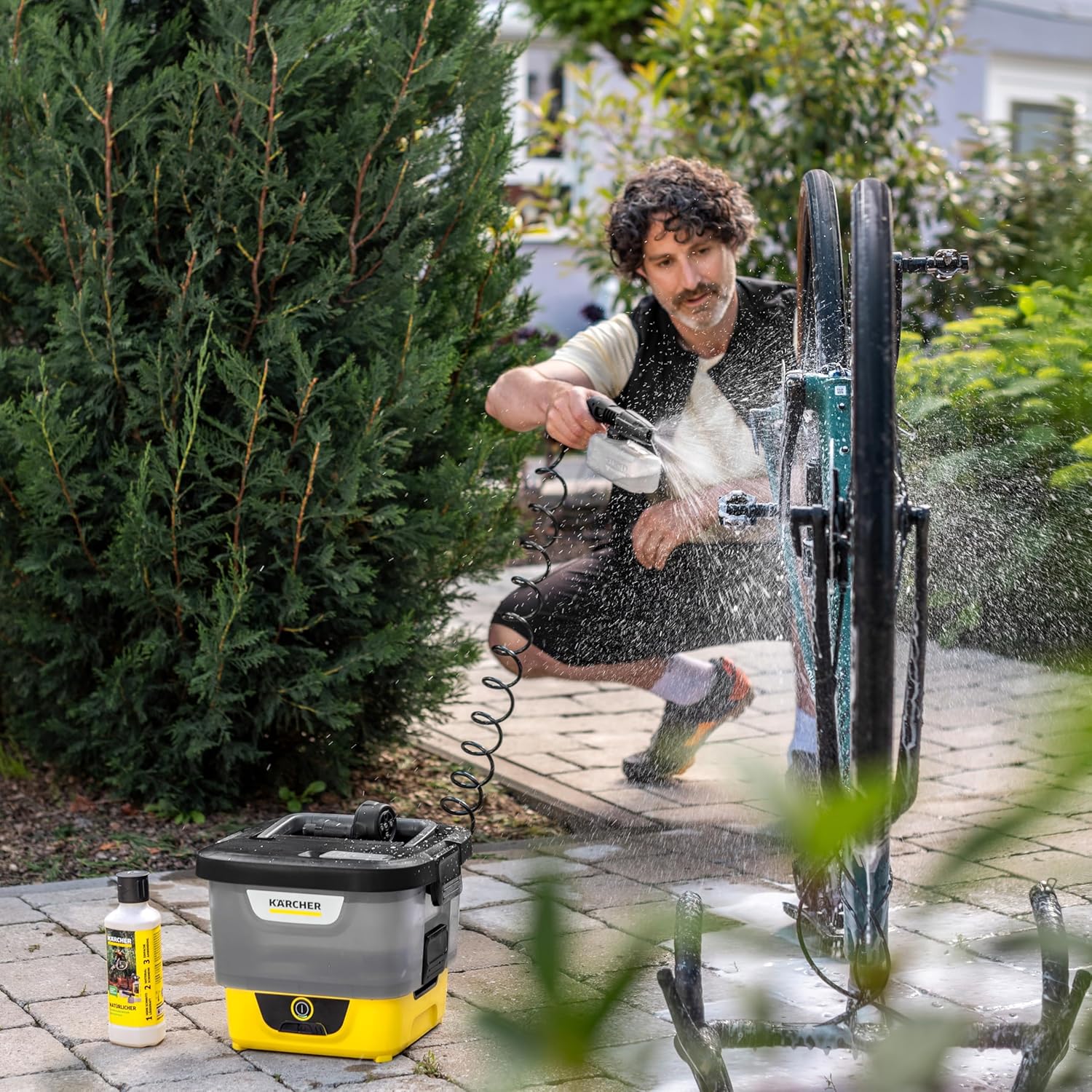 jardinito - OC 4 kit vélo - 3,1 kg - 8L, 2L/min, batterie Li-ion