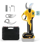 jardinito Sécateur électrique sans fil, compatible avec les batteries jardinito 18 V, 20 V, LCD Dis...