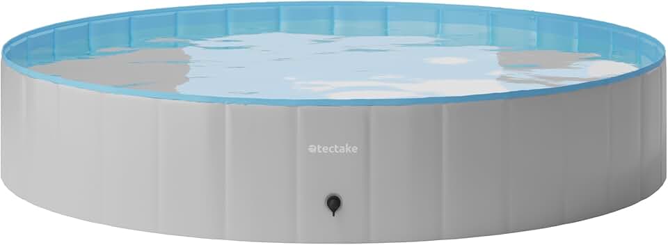 jardinito - piscine pliable Ø160cm - jeu intérieur/extérieur chiens