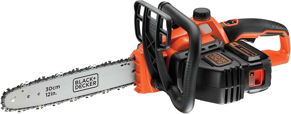 jardinito - Tronçonneuse 36V 30cm, batterie 2Ah, lubrification auto, tendeur sans outil - GKC3630L20-QW