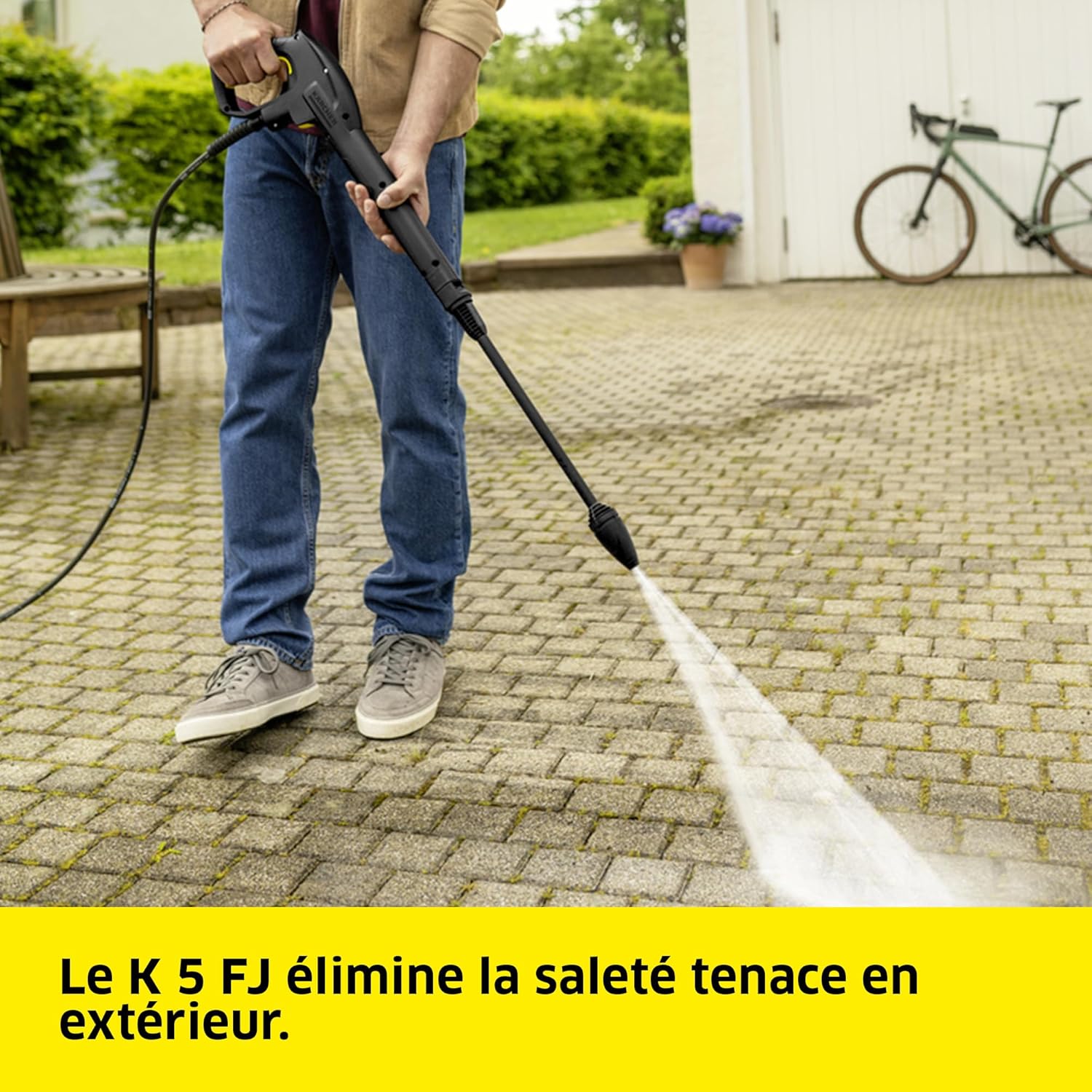 jardinito - K 5 - 145 bar, 500 l/h, 40 m²/h, 6.3kg, rotabuse, FJ