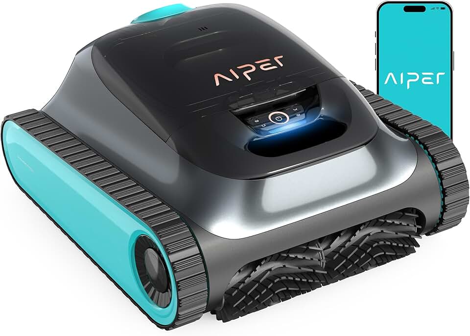 (2026 Upgrade) jardinito Scuba S1 Robot Piscine Nettoyage Sol, Parois & Ligne d’Eau, Autonomie de 270 Min, Filtration Ultra-Fine, Navigation Intelligente, Application & Mises à Jour OTA, Bleu