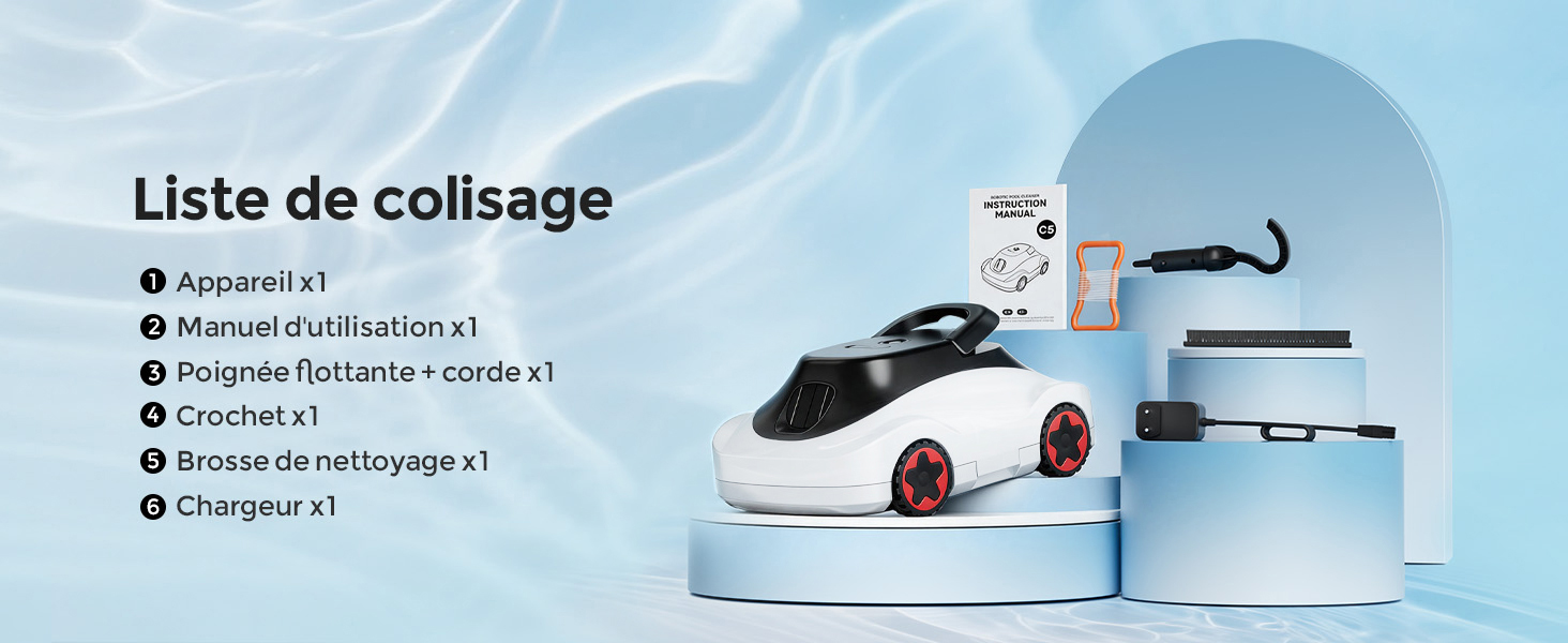 C5 Robot Piscine sans Fil