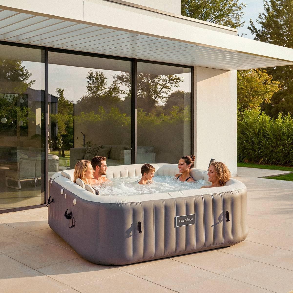 jardinito - Spa Comfy 5p - 293x230x71cm - 10 hydrojets, WiFi