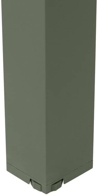 jardinito - Evasion 2 places - aluminium, effet bois, Lin/Vert Laurier