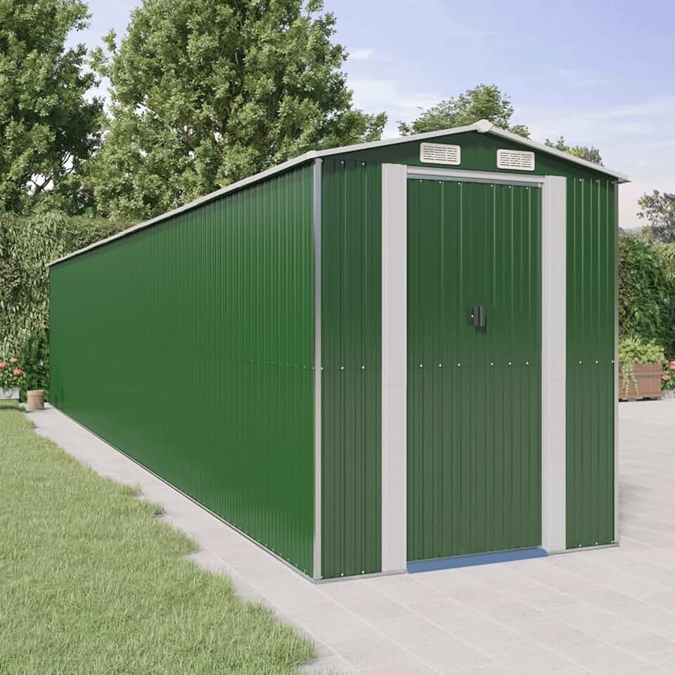 jardinito Grand Abri de Jardin en Acier Galvanisé - Stockage Extérieur Spacieux et Ventilé