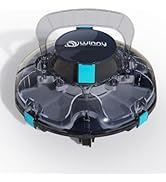 jardinito Winny 200P Robot Piscine, Aspirateur Piscine sans Fil avec Batterie, Autonomie...