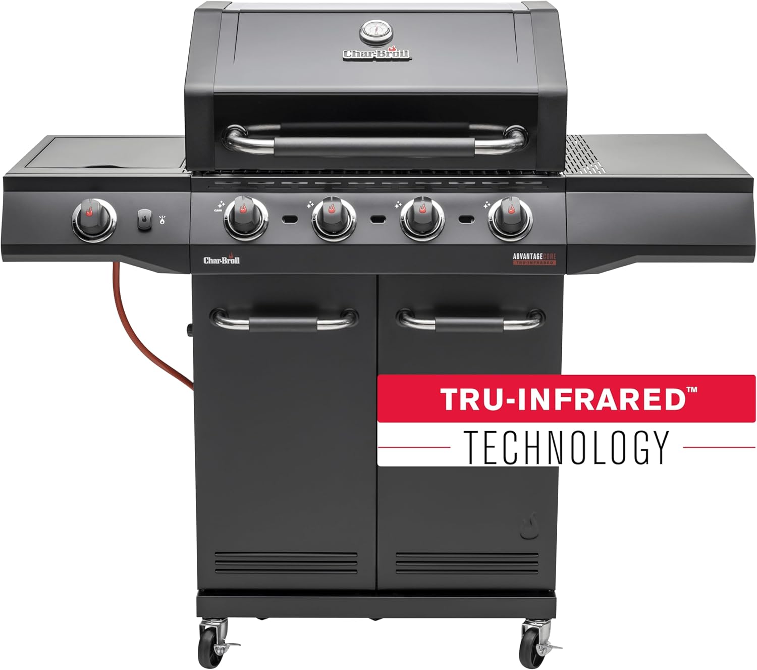 Char-Broil - Advantage CORE B - 4+1 brûleurs, TRU‑Infrared, brûleur latéral
