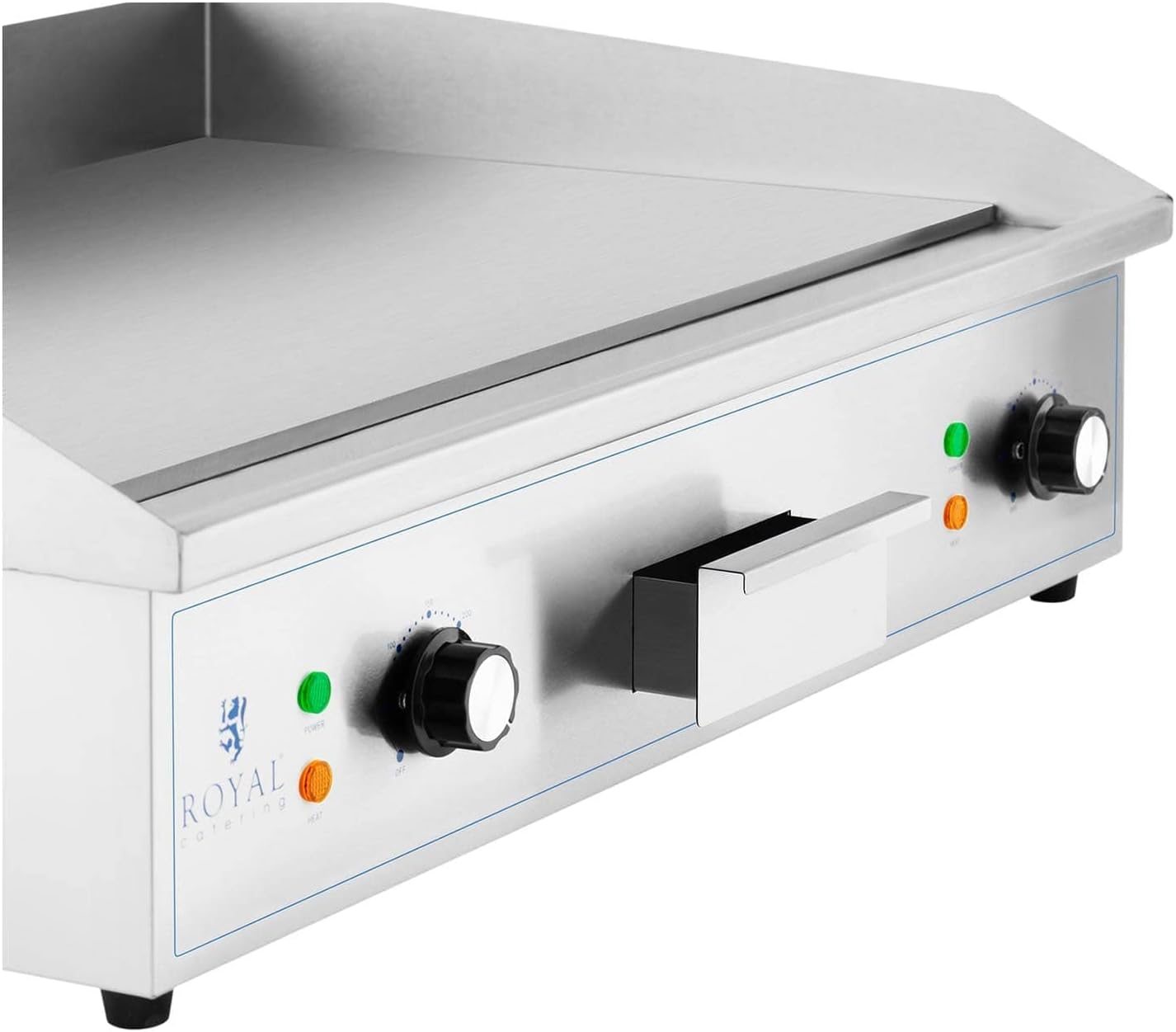 jardinito - plancha électrique pro, 727x420mm, 4400W, cuisson, 74242